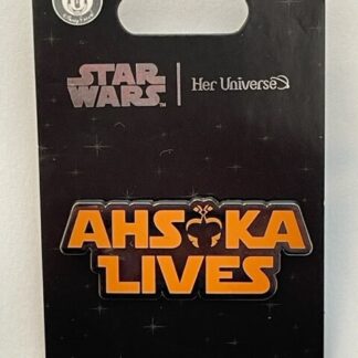 Disney Parks Star Wars Her Universe Ahsoka Tano AHSOKA LIVES Pin LR 2020 (B)