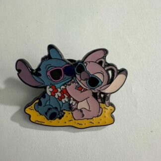 Disney Pin 168396 Lilo & Stitch Angel Loungefly Sharing Leis At the Beach (E7)