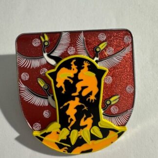 Disney Pin 2023 Marvel Artist Series Black Panther Silhouette & Birds (E3)