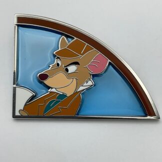Disney Pin Daring Mystery Great Mouse Detective Basil Stained Glass E8