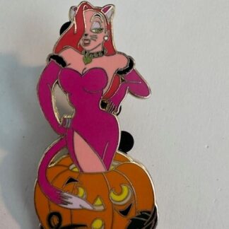 Disney Pin Jessica Rabbit Jack O’Lantern Halloween, Cat Limited Edition (D6)
