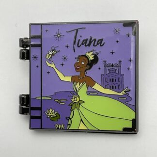Disney Pin Loungefly Princess Hinged Book Series Tiana Frog Once Upon A Time H1