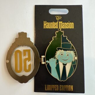 Disney Pin WDI D23 HAUNTED MANSION 50TH Hitchhiking Ghost Phineas B
