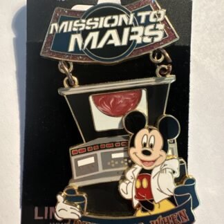 Disney Pin White Glove Remember When Mickey Mouse Mission to Mars LE 750