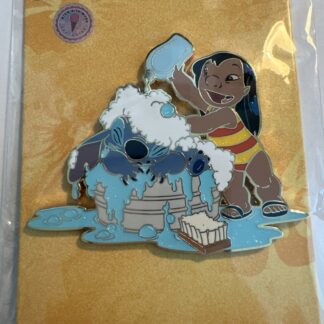 Disney Pink a la Mode PALM Lilo & Stitch Bath Tub Bubbles LE 300 Pin (B)