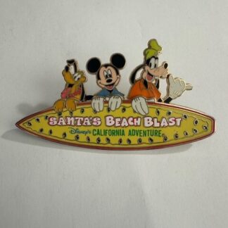 Disney Pins Santa's Beach Blast Disney's California Adventure 2007 (B0)