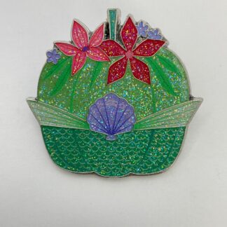 Disney Princess Glitter Pumpkin Mystery Pin Little Mermaid Ariel H4