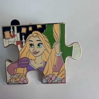 Disney Princess Rapunzel Character Connect Puzzle Piece Mystery Pin CHASER (D2)