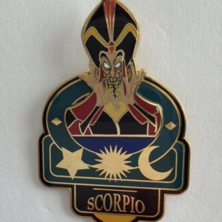 Disney Signs of the Zodiac Scorpio November Jafar From Aladdin Pin B1