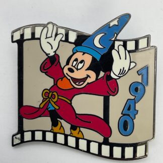 Disney Sorcerer Mickey 1940 FANTASIA Film Strip #5 OF 101 Pin A7
