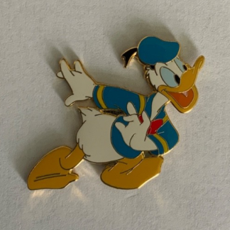 Disney Store Japan Donald Duck Happy Surprised Pin (H2)