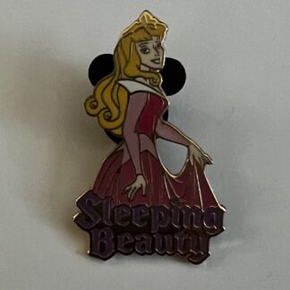 Disney Store Sleeping Beauty Aurora In Pink Dress Disney Pin (A3)