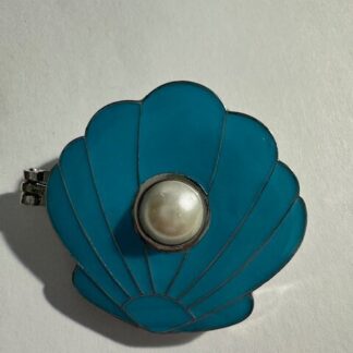 Disney The Little Mermaid Pearl Hinge Shell Ariel Pin Loungefly (E4)