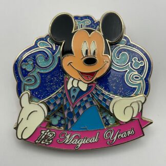 Disney Trading Pin HKDL 12 Magical Years 12th Anniversary Mickey D5