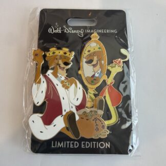 Disney WDI MOG Prince John Robin Hood Vanity Pin LE 300 B
