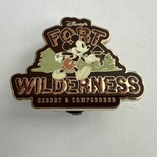 Disney World Fort Wilderness Resort Campground Hotel Mickey Mouse Hiking Pin F3