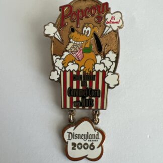 Disneyland Limited Edition 1000 Pluto Popcorn Caramel Corn Lapel Pin F5