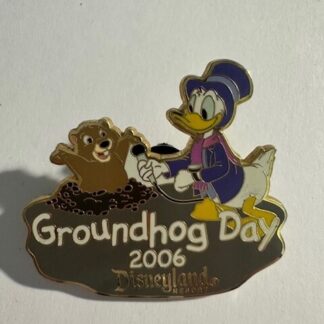 Disneyland Pin Groundhog Day 2006 Donald Duck LE 1000 (E8)