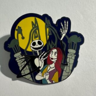 Disney’s Nightmare Before Christmas Enamel Pin Jack And Sally  2003 (E4)
