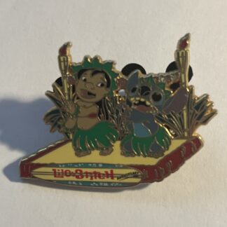 Disneystore UK Lilo And Stitch Hula Dancing LE500 Disney Pin (A9)