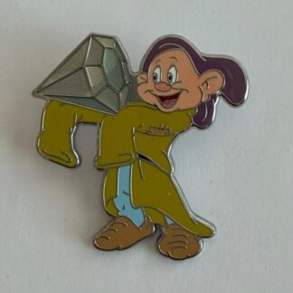 Dopey - Large Diamond - Snow White and the Seven Dwarfs 2024 Disney Pin A8