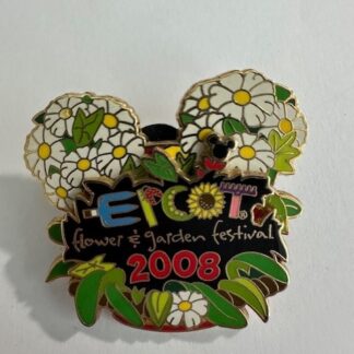 Epcot Flower and Garden Festival 2009 - Sorcerer Mickey (Spinner) Disney Pin F1