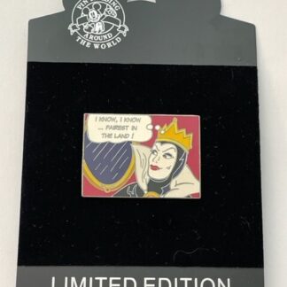 Evil Queen Graphic Novel Series Pin I know, I know ... Fairest in the Land! (B)