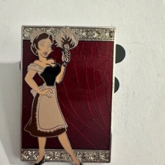 Fifi Feather Duster Human Beauty Beast Reveal Conceal Disney Pin E7