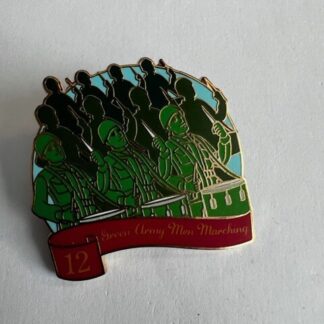 Green Army Men 12th Day Twelve Days Of Christmas Holiday 2020 Disney Pin (C3)