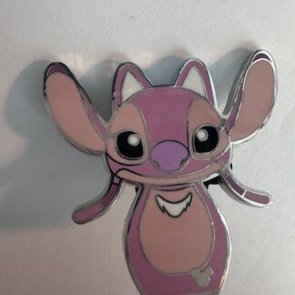 HKDL Angel Magic Prize Hidden Mickey Lilo And Stitch  Disney Pin C0