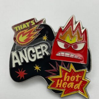 HKDL Hong Kong Inside Out 2 Mystery That’s Anger Disney Pin Hot Head G5