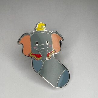 HKDL Karibuni Marketplace Dumbo Sock Game Disney Pin (B1)