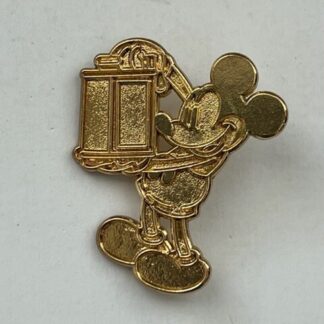 HKDL Sealed Mystery 5 Pin Set Golden Mickey Mouse #5 Disney Pin (B7)