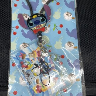 HKDL Stitch Penguin Bolo Lanyard Pass Holder (B)