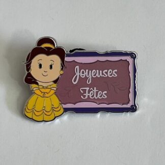 Its A Small World Holiday Mystery DISNEY Pin 2023 Belle Beauty And The Beast (D4