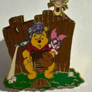 Japan - Baseball - Pooh and Family Walt Disney 100th Year JDS 2001 Disney Pin F6