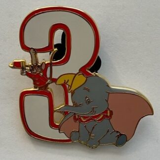 Japan Disney store pin Timothy Dumbo 3 Celebration 10th Anniversary (A8)