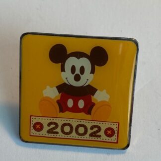 Japan Sensyukai Set Mickey Yellow 2002 Disney Pin LE (B0)