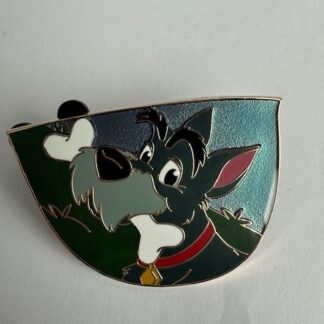 Jock Bone Puzzle Mystery Lady and the Tramp 70th Anniversary 2025 Disney Pin C3
