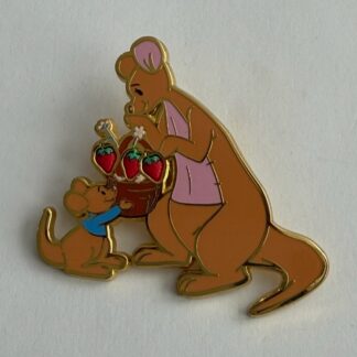 Kanga Roo with Basket Winnie the Pooh Friends Strawberries 2025 Disney Pin H7