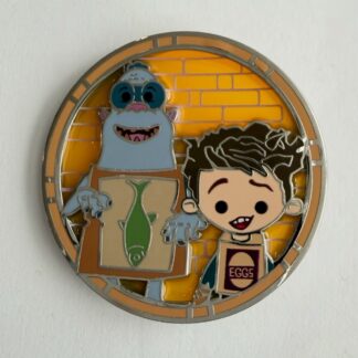 Laika Chibi Characters Blind Enamel Exclusive FISH & EGG Disney Pin H7