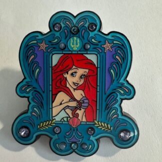 Loungefly - Ariel - Princess Fancy Gemstone Frame Little Mermaid Disney Pin A4
