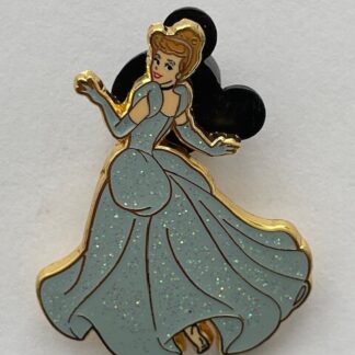 Loungefly Cinderella Ultimate Princess Sparkle Dress Blue Disney Pin (C7)