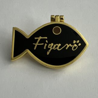 Loungefly Disney Pets Name Tag Hinged Pin - Figaro the Cat E5