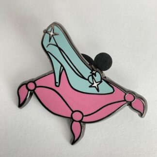 Loungefly Disney Princess Mystery Pin Cinderella Glass Slipper on Cushion A8