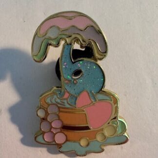 Loungefly Dumbo Chibi Bubble Bath Pearlescent Disney Pin (D3)
