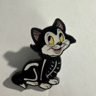Loungefly Figaro Skeleton Dogs Cats Halloween Series 2025 Disney Pin F8