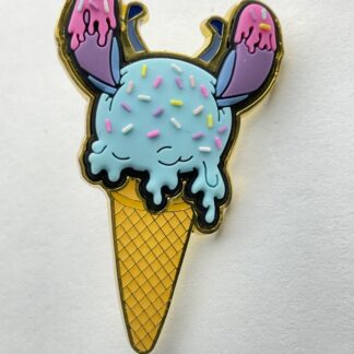 Loungefly Ice Cream Cone Double Texture Lilo and Stitch Disney Pin G2