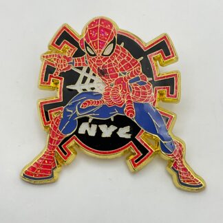 Loungefly Marvel Spider-Man Spiderman NYC Glitter Pin New York City E0