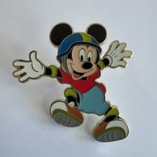 Loungefly Mickey wearing Skateboarding Gear Disney Pin F4